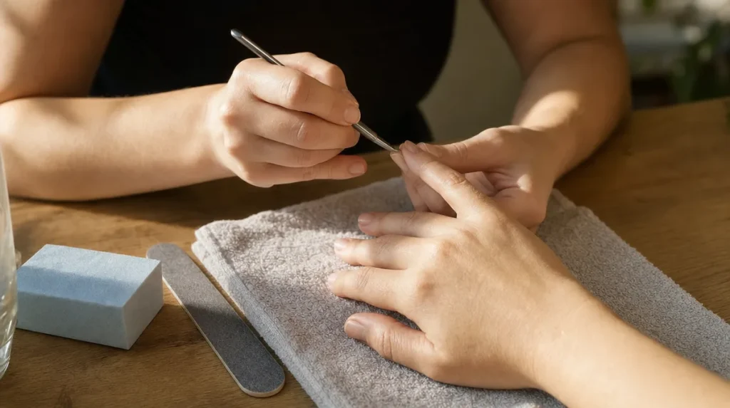 Préparer l'ongle : l'étape que tout le monde bâcle